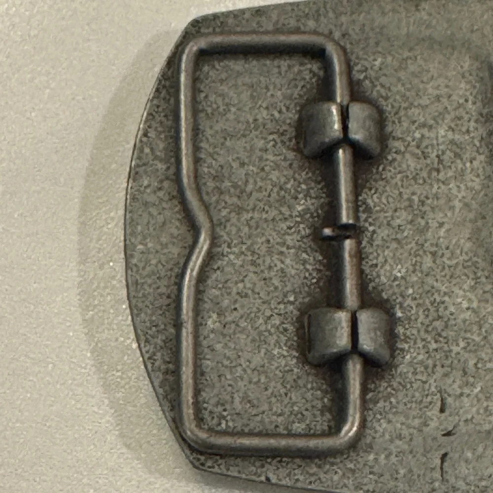 Handyman Club of America Life Member Belt Buckle Vintage 1996 Pewter Finish‎
